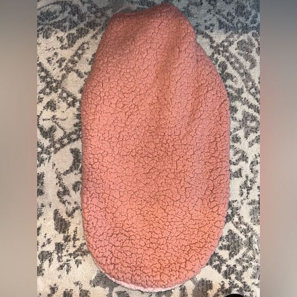 3/$25 👶🏻 NWOT chick pea Infants Sherpa Fleece Swaddle- Size 0-3M - Picture 2 of 5